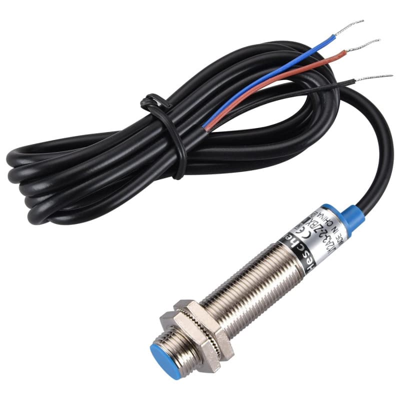 Détecteur de Proximité Inductif Heschen M12 - Type Blindé, 2mm, NPN
