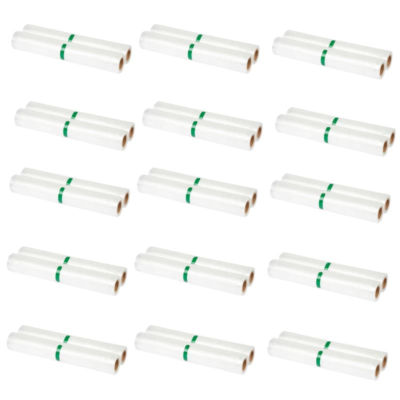 Huslog Rouleaux Sous Vide - Lot de 30 Sacs 28x300 cm, Sans BPA, Idéal pour Conservation et Cuisson