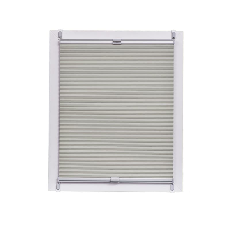 Store Plissé Nid d'Abeille Gris 120x150 cm - Protection Solaire Design