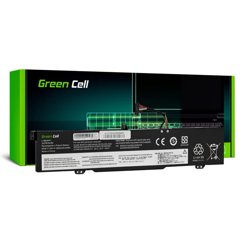 Batterie Green Cell 4600 mAh pour Lenovo Ideapad L340-15IRH et L340-17IRH