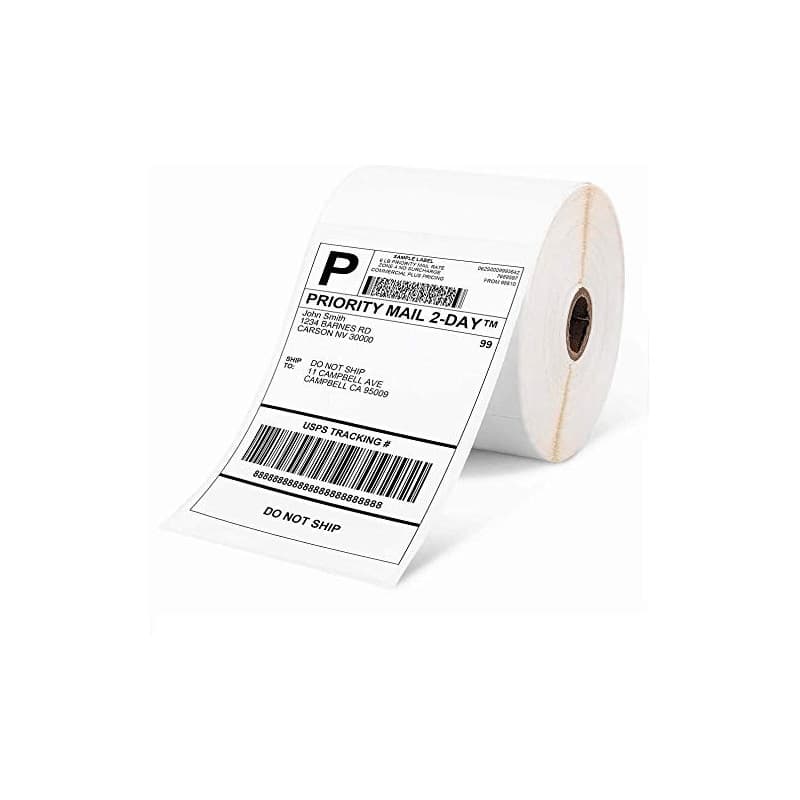 Étiquettes d'expédition thermiques Phomemo 4" x 6" - 500 pièces