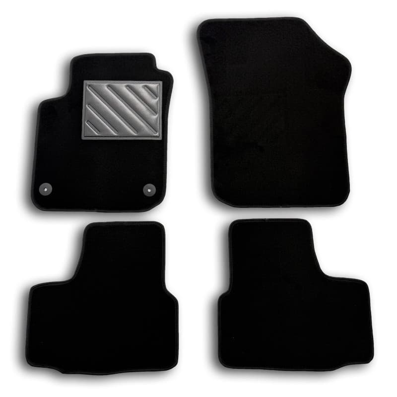 Tapis de Voiture Sur Mesure MTC pour VW UP (2011-), Caoutchouc Renforcé et Fixation Sécurisée
