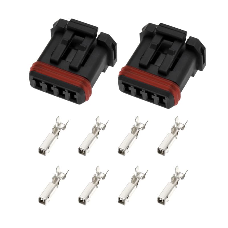 Connecteur Électrique 4 Broches eMagTech pour Guidon de Moto