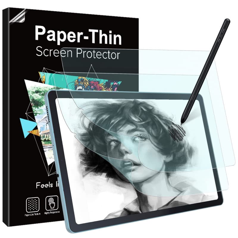 TiMOVO Film Protecteur Mat pour Galaxy Tab S6 Lite 10.4" - 2 Pcs