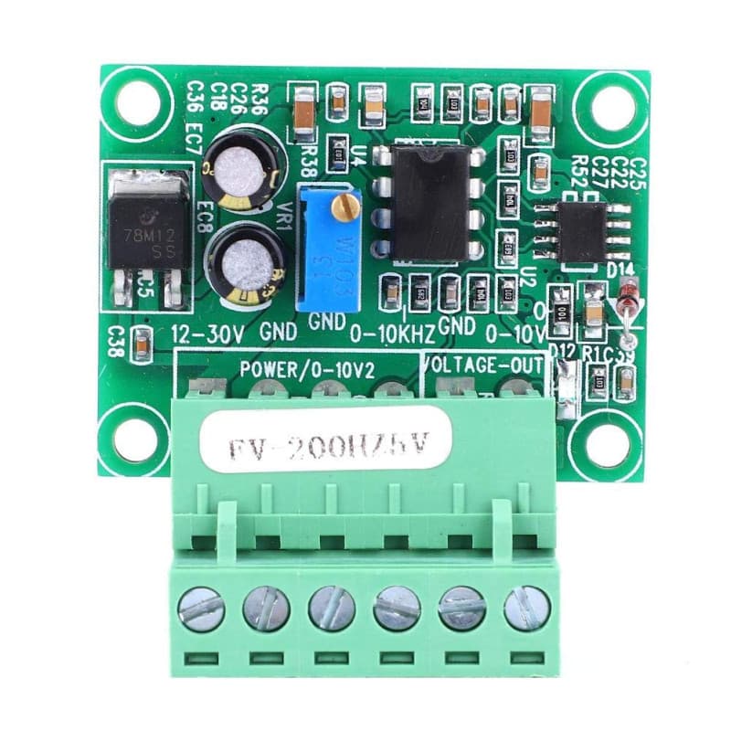 Module de Conversion Fréquence-Tension 0-200Hz à 0-5V - Plyisty