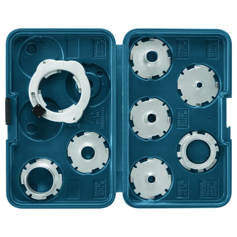 Kit de Guidage de Routeur Bosch RA1125 - 8 Pièces pour Outils Électriques