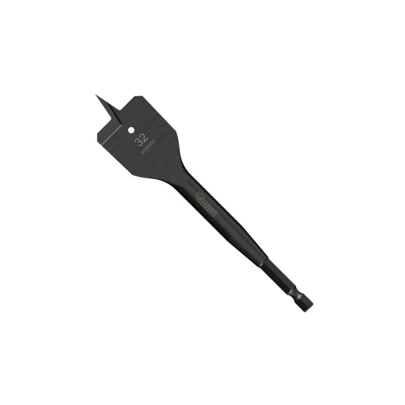 Embout Bêche Plate SabreCut 32mm - Résistant aux Chocs pour Perceuses