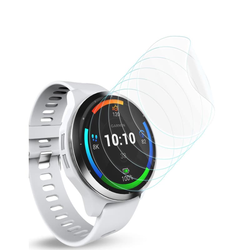 Sinoacc Protecteurs d'Écran Garmin Venu 3 - Pack de 6 Films Anti-Rayures HD