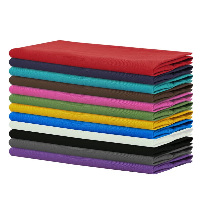 Sweet Needle - Paquet de 12 - Serviettes de Table surdimensionnées 100% Coton 45 CM x 45 CM (18 po x 18 po), Multi - Tissu épais
