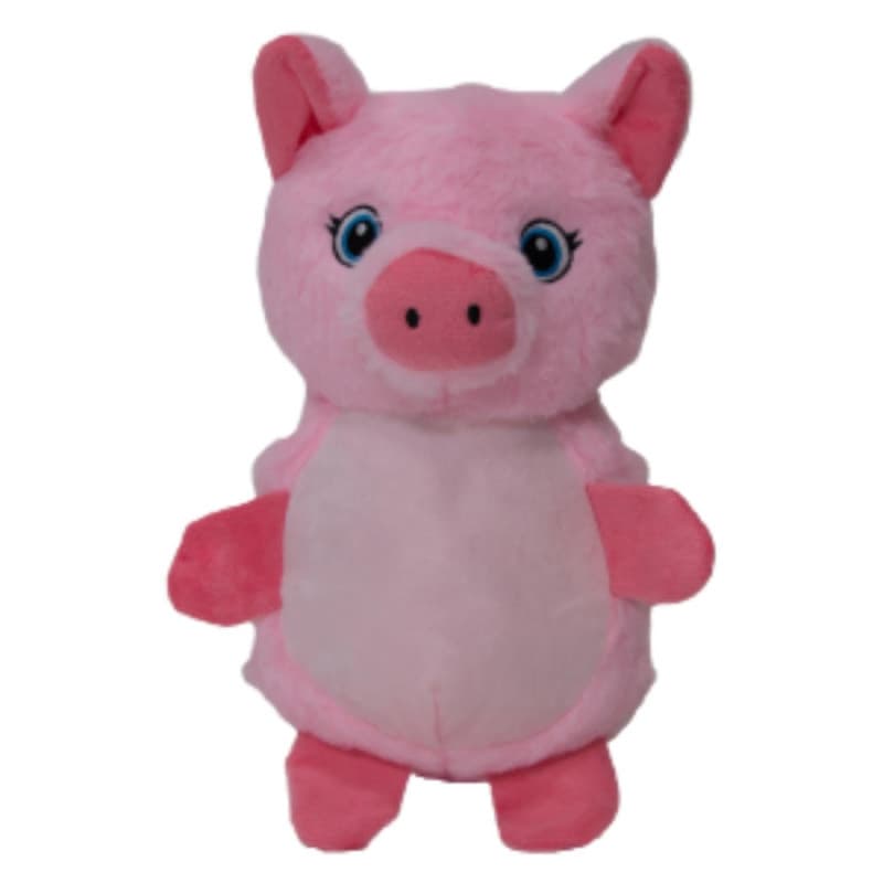 Doudou Cochon Squeeker pour Chien et Chat - Jouet Réconfortant Rose