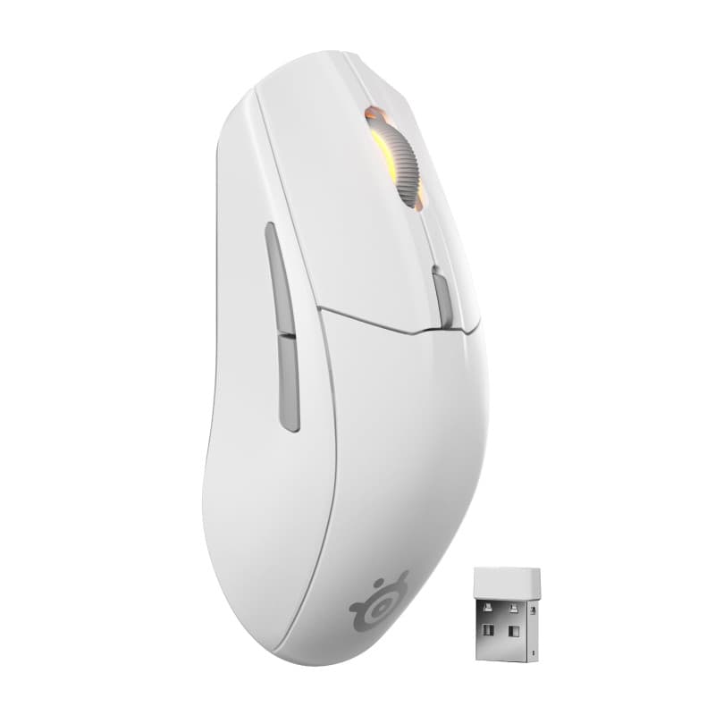 SteelSeries Rival 3 Wireless Gen 2 Souris gaming sans fil - 2,4 GHz et Bluetooth - TrueMove Capteur Optique TrueMove Air 18000 D