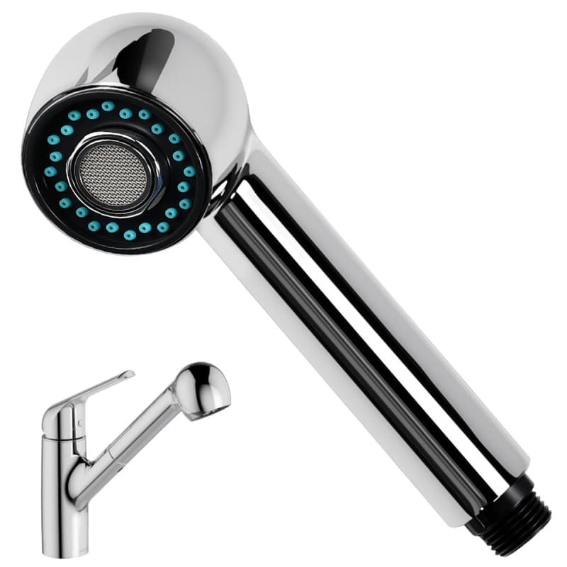 Pomme de Douche WEFHEF G1/2" avec 2 Modes pour Cuisine et Salle de Bain