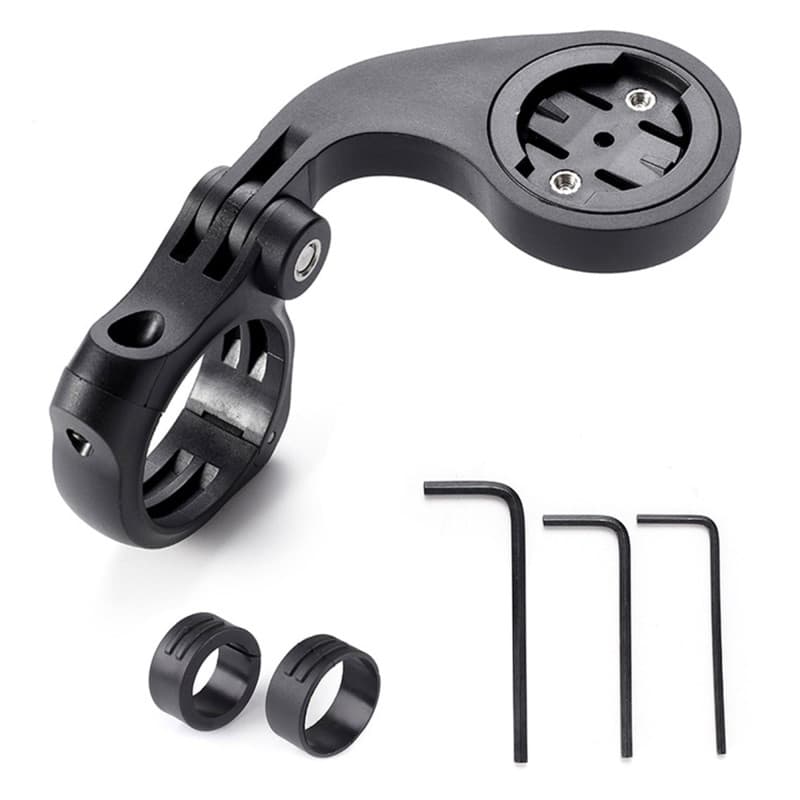 Support de Vélo Universel pour Garmin Edge et GPS - Fixation Guidon Noir