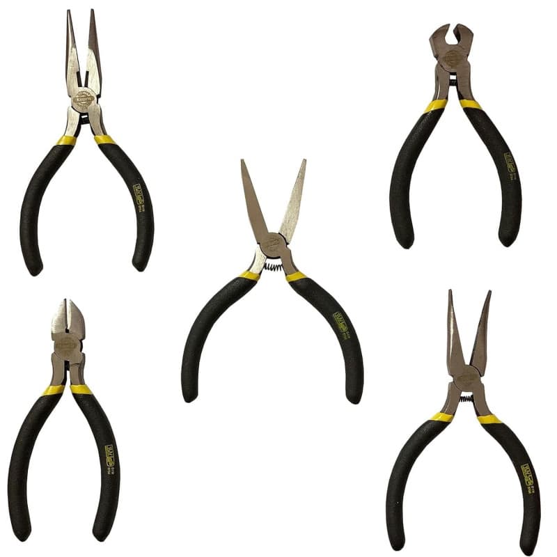 Kippen Set de 5 Mini Pinces de Précision pour Travaux Fins