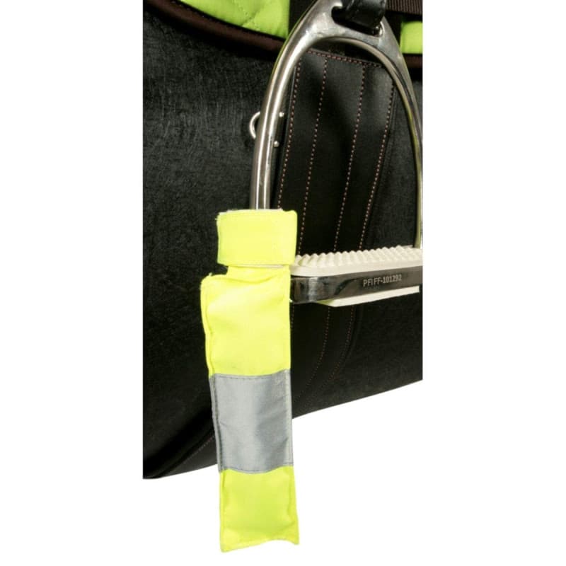 Étriers Réfléchissants PFIFF pour Équitation - Visibilité Optimale