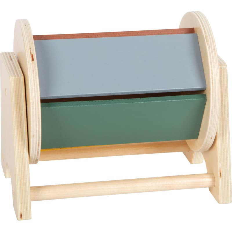 Tambour Rotatif Montessori en Bois FSC - Jouet Éducatif pour Bébé