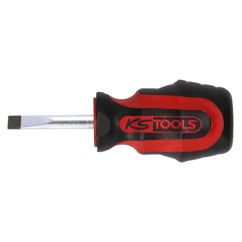 Tournevis Plat Ergotorque KS Tools 4 mm - Lame Extra Courte