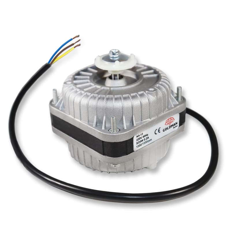 Moteur Ventilateur 5W pour Réfrigérateur et Congélateur - GOLDMAN SERVICE