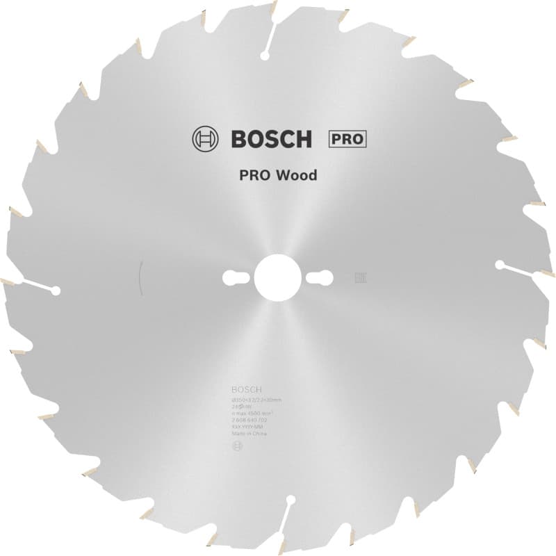 Lame de Scie Circulaire Bosch PRO Wood Long Life pour Bois