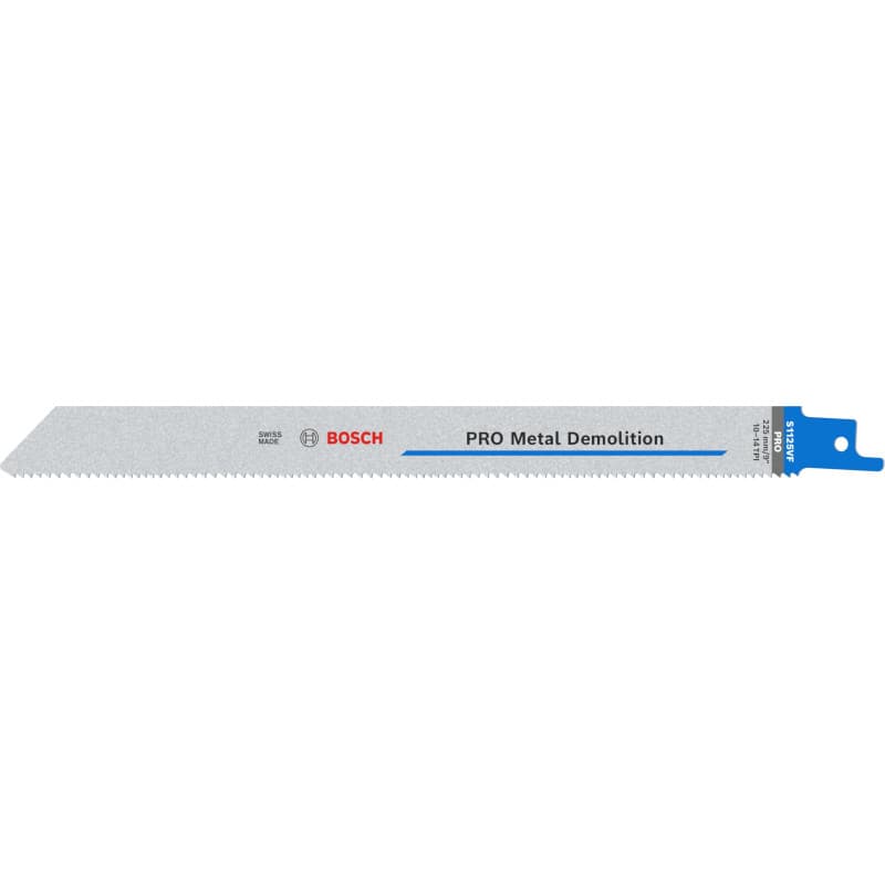 Pack de 25 Lames de Scie Sabre Bosch PRO Metal Demolition 225 mm