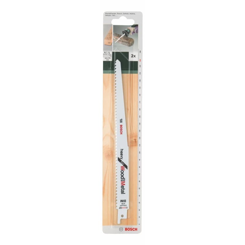 Lame de Scie Sabre Bosch BIM S 1111 DF pour Bois et Métal