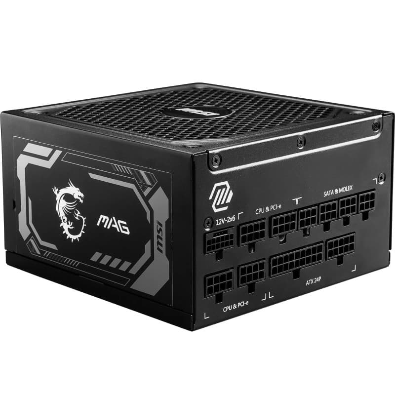 Alimentation MSI MAG A1000GL 1000W 80 Plus Gold ATX 3.1 Modulaire