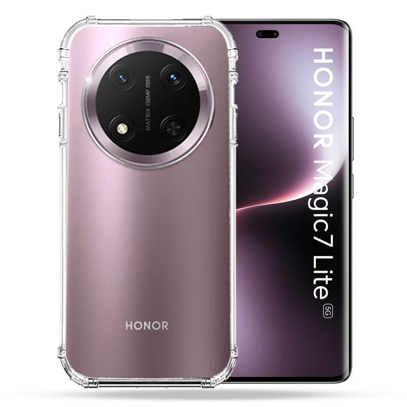 Coque Transparente Renforcée ClearCase pour Honor Magic 7 Lite 5G