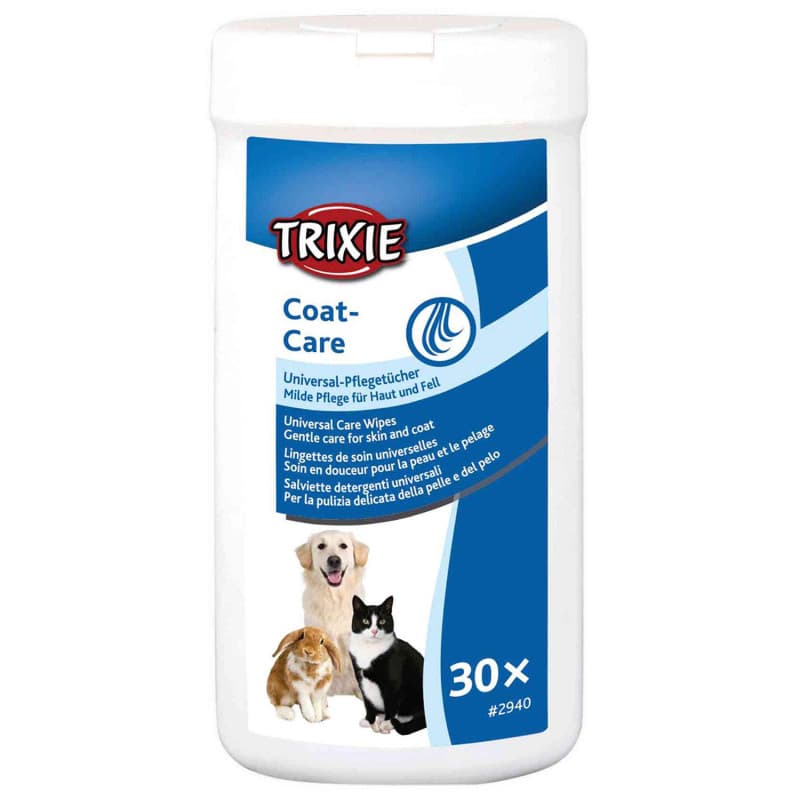 Lingettes Cosmétiques Universelles Trixie pour Animaux - Lot de 1