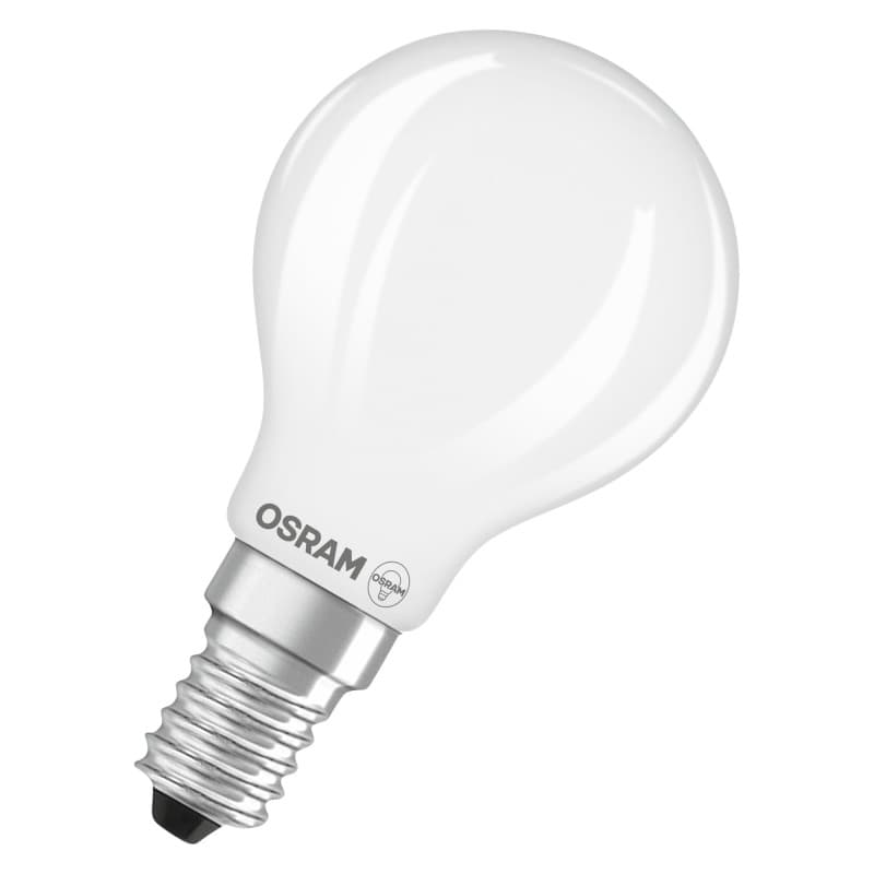 Ampoule LED OSRAM Star Mini-Sphère E14 1,8W 2700K Blanc Chaud