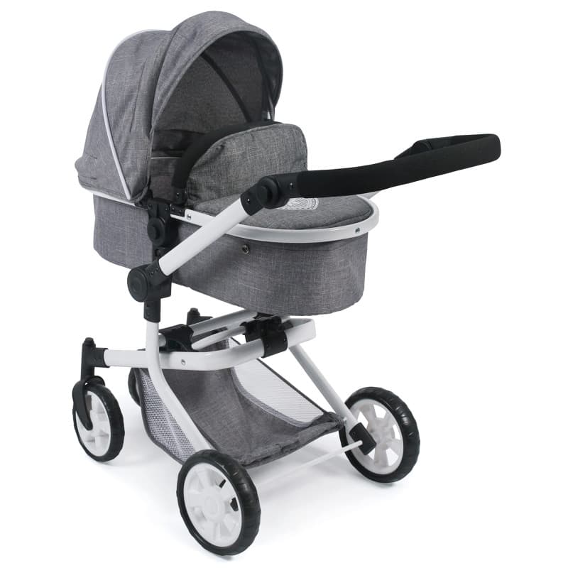 Poussette de Poupée Mika 2 en 1 - Bayer Chic 2000 pour Enfants de 4 à 8 Ans