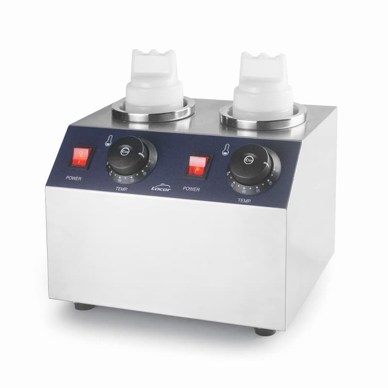 Chauffe-Biberons en Acier Inoxydable avec 2 Biberons - Lacor