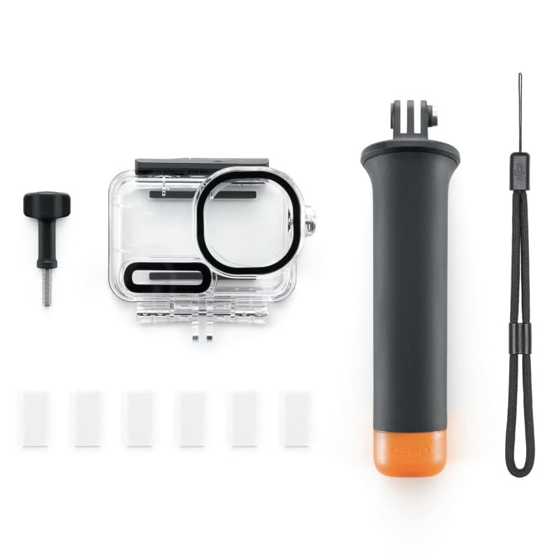 Kit Accessoires Plongée pour Osmo Action 6 - Étanche et Flottant