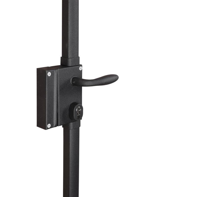 Serrure en applique Bricard A2P* Astral 3 points - Anthracite, Sens Gauche