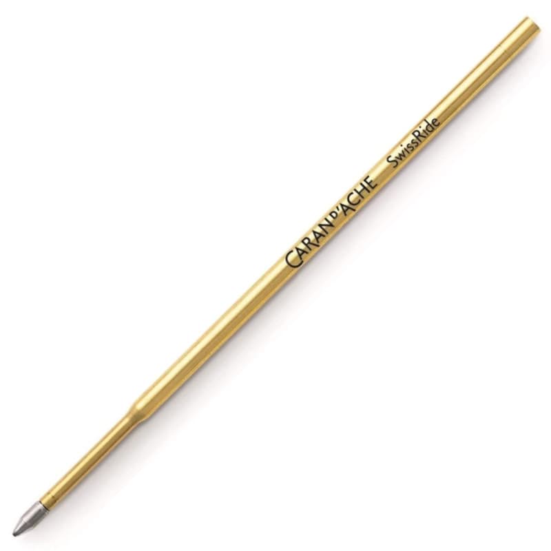 Recharge d'encre Caran d'Ache Swissride 888 - Noir, Épaisseur Moyenne