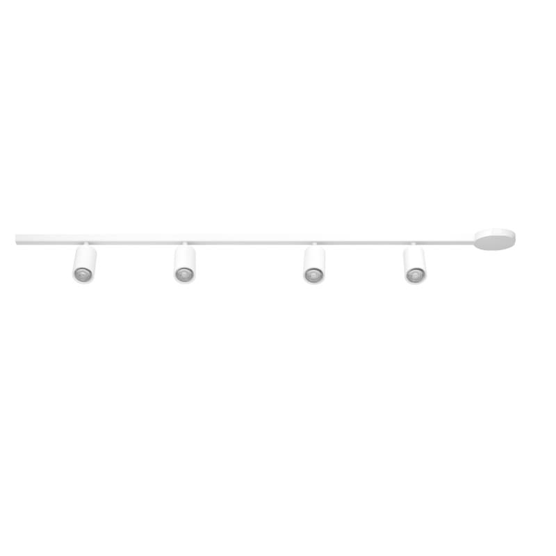 Kit de 3 Spots Orientables Easy Track Eglo pour Plafond - Aluminium Blanc