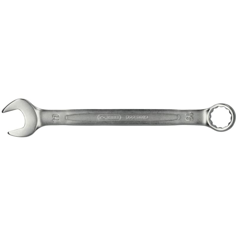 Clé Mixte Ultimate KS Tools 19 mm - Finition Satinée et Angle Incliné