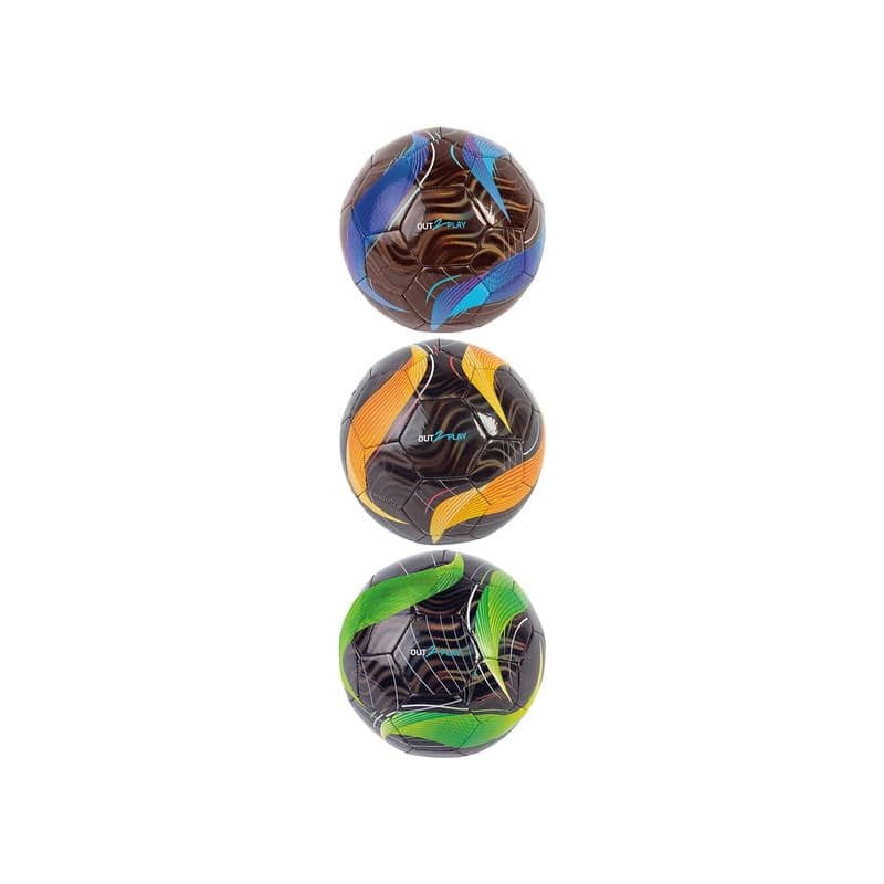Ballon de Football OUT2PLAY T5 330G - Modèle Assorti Multi-Couleurs