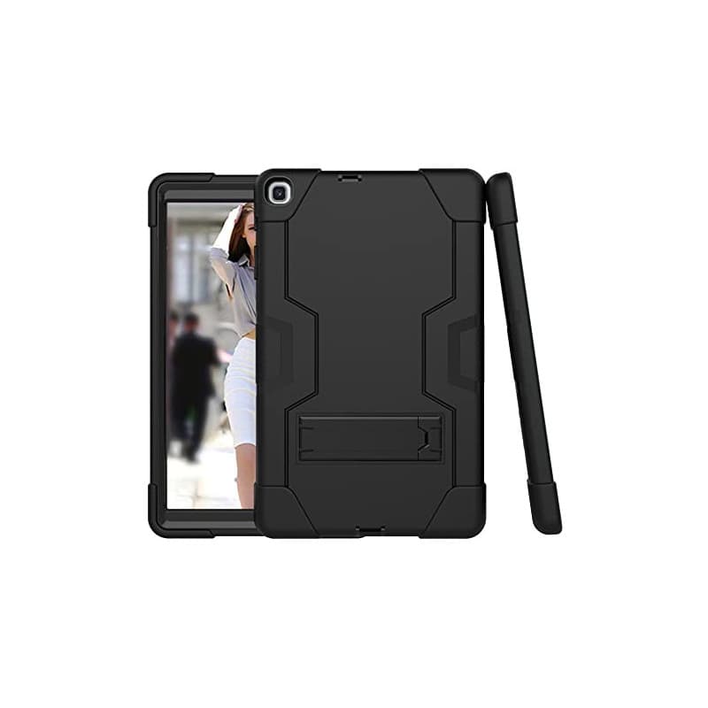 Étui de Protection Hybride pour Samsung Tab A8 10,5" avec Support - Noir