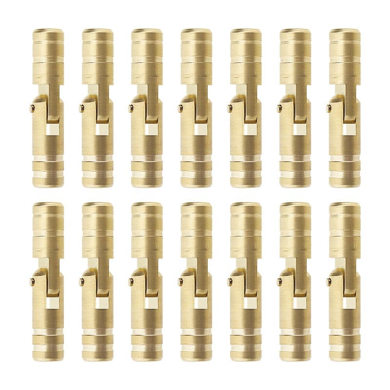 Lot de 30 Charnières Cachées en Laiton pour Bricolage et Artisanat