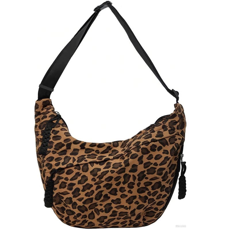 Sac Bandoulière Chic Femme avec Multi-Poches et Bandoulière Réglable