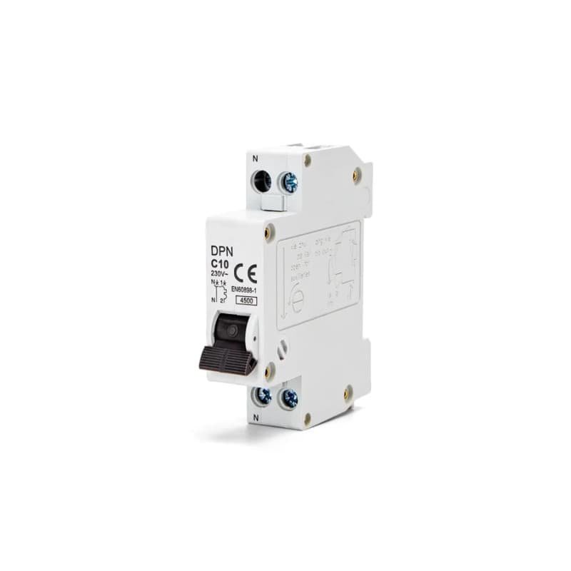 Disjoncteur Automatique Miniature 10A Courbe C - Protection Surcharge