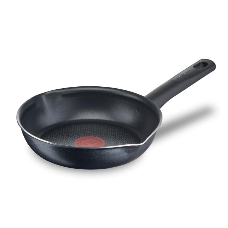 Poêle Tefal Day By Day On 20 cm - Revêtement Antiadhésif et Becs Verseurs