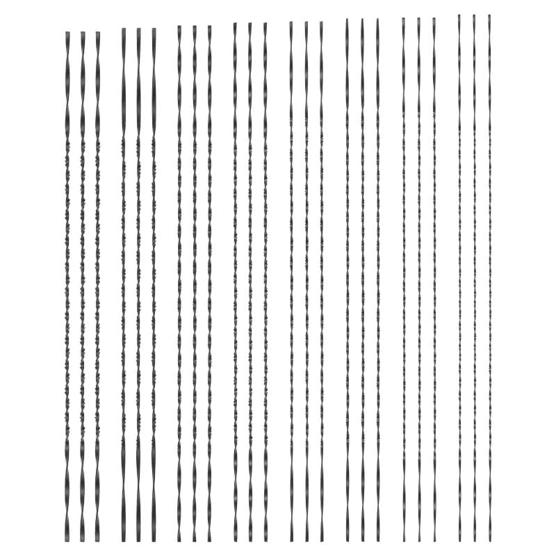 Kit de 24 Lames de Scie à Chantourner eMagTech pour Métal, Bois et Plastique