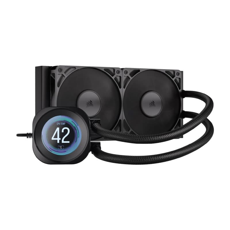 Corsair Nautilus 240 RS Watercooling avec Écran LCD pour CPU - Noir