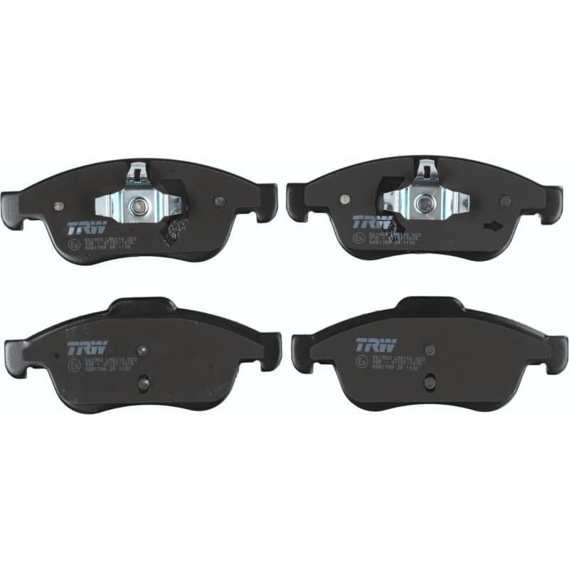 Kit de Plaquettes de Frein TRW GDB1789 pour Renault Captur I - Essieu Avant