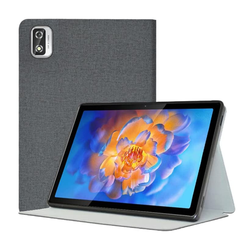 Housse de Protection YGoal pour Blackview Tab 13 - Étui Folio Léger avec Multi Angles, Gris