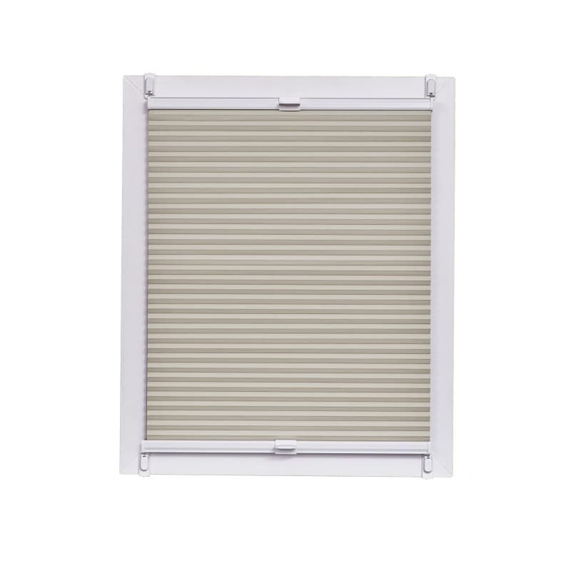 Store Plissé Nid d'Abeille Occultant Sunlines - 135x150 cm Crème