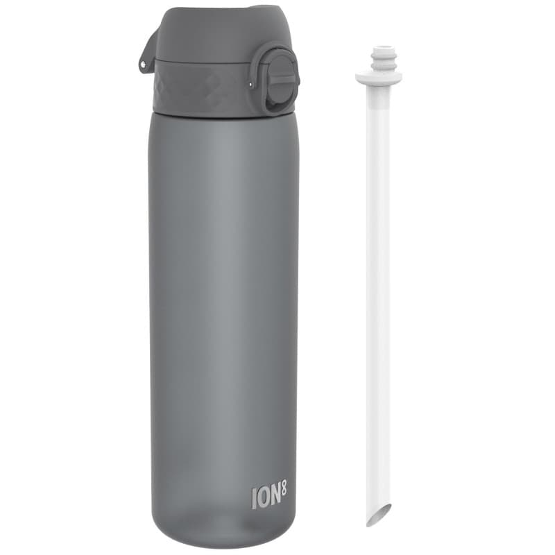 Gourde Ion8 avec Paille 500 ml - Étanche et Écologique, Facile à Ouvrir