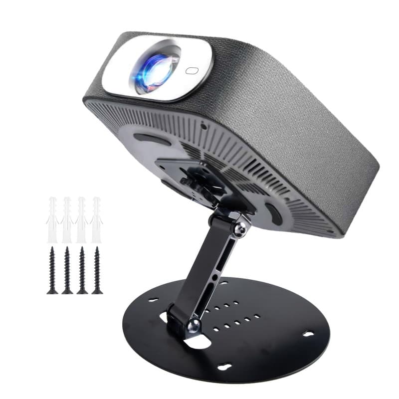 Support Mini pour Vidéoprojecteur Portable avec Réglage Multi-Angle