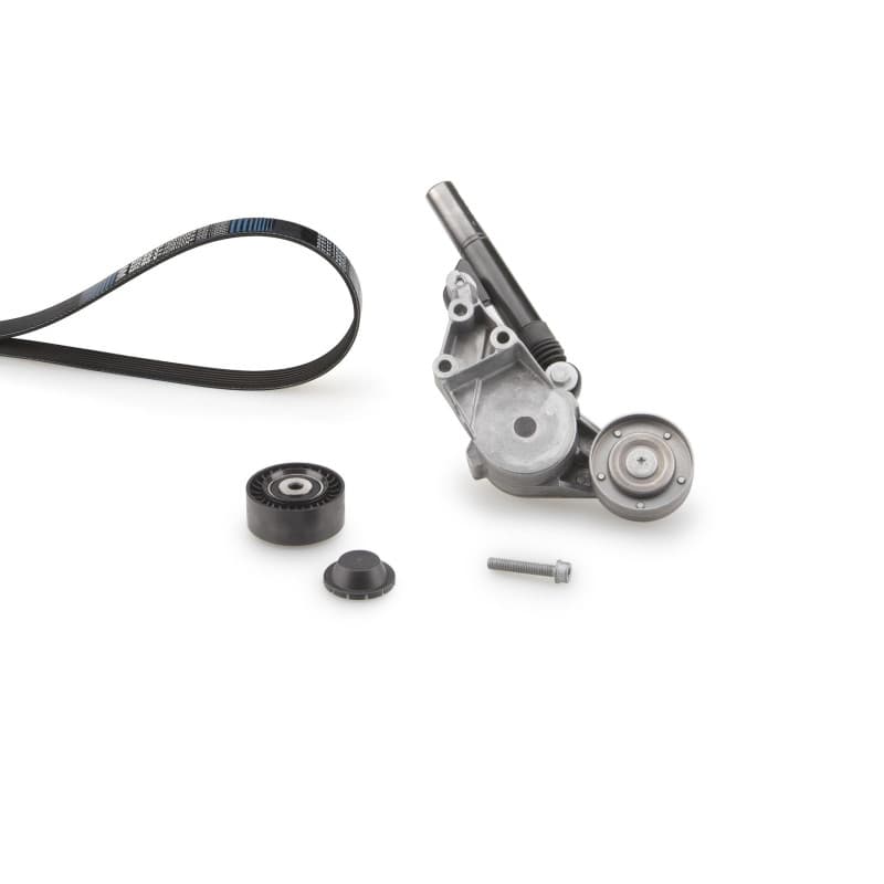 Kit de courroies trapézoïdales GATES K046PK1660 en caoutchouc